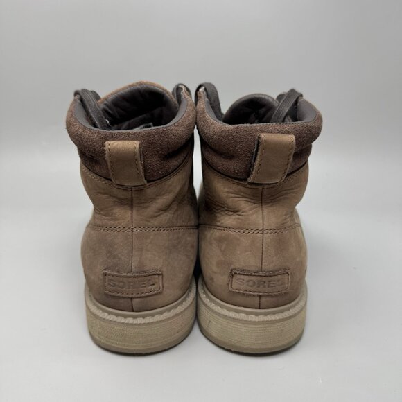 SOREL Madson II Moc Toe Waterproof Boots Mens Size 11 Tobacco Brown NM3851-256 main image 6